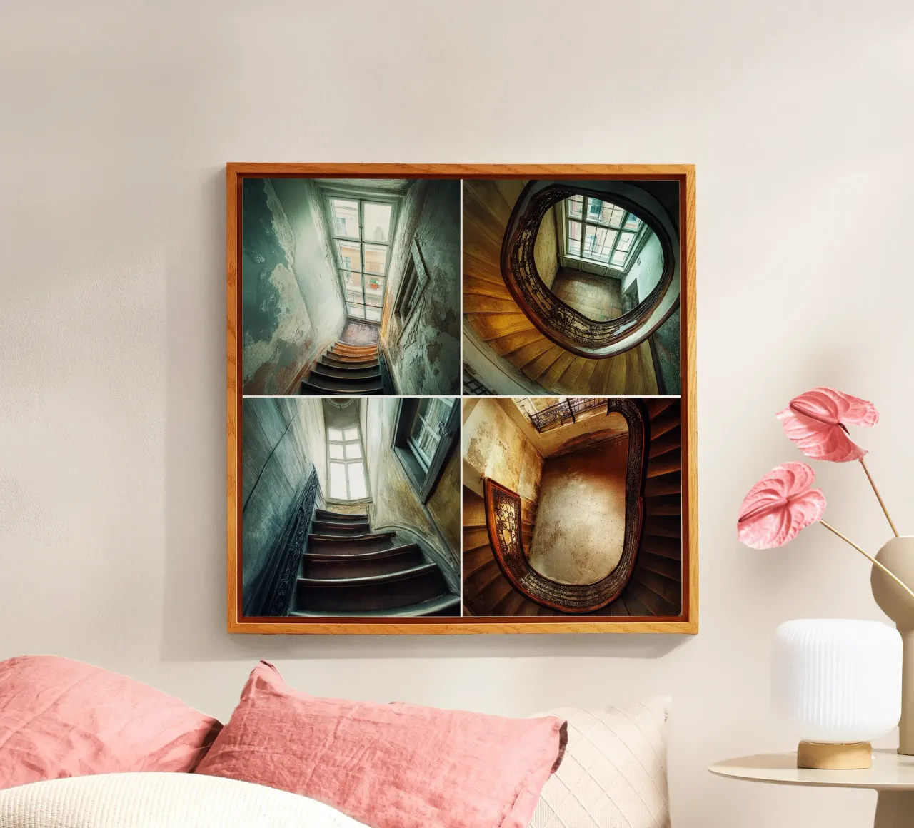 Finestra e scale plexiglass da Motivate-Today