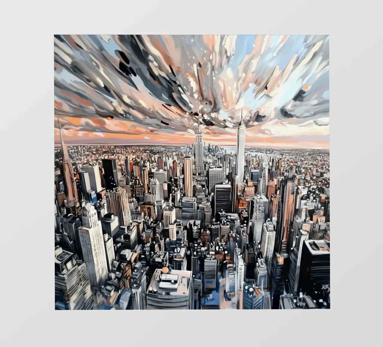 Pittura di New York telo in pvc da Motivate-Today