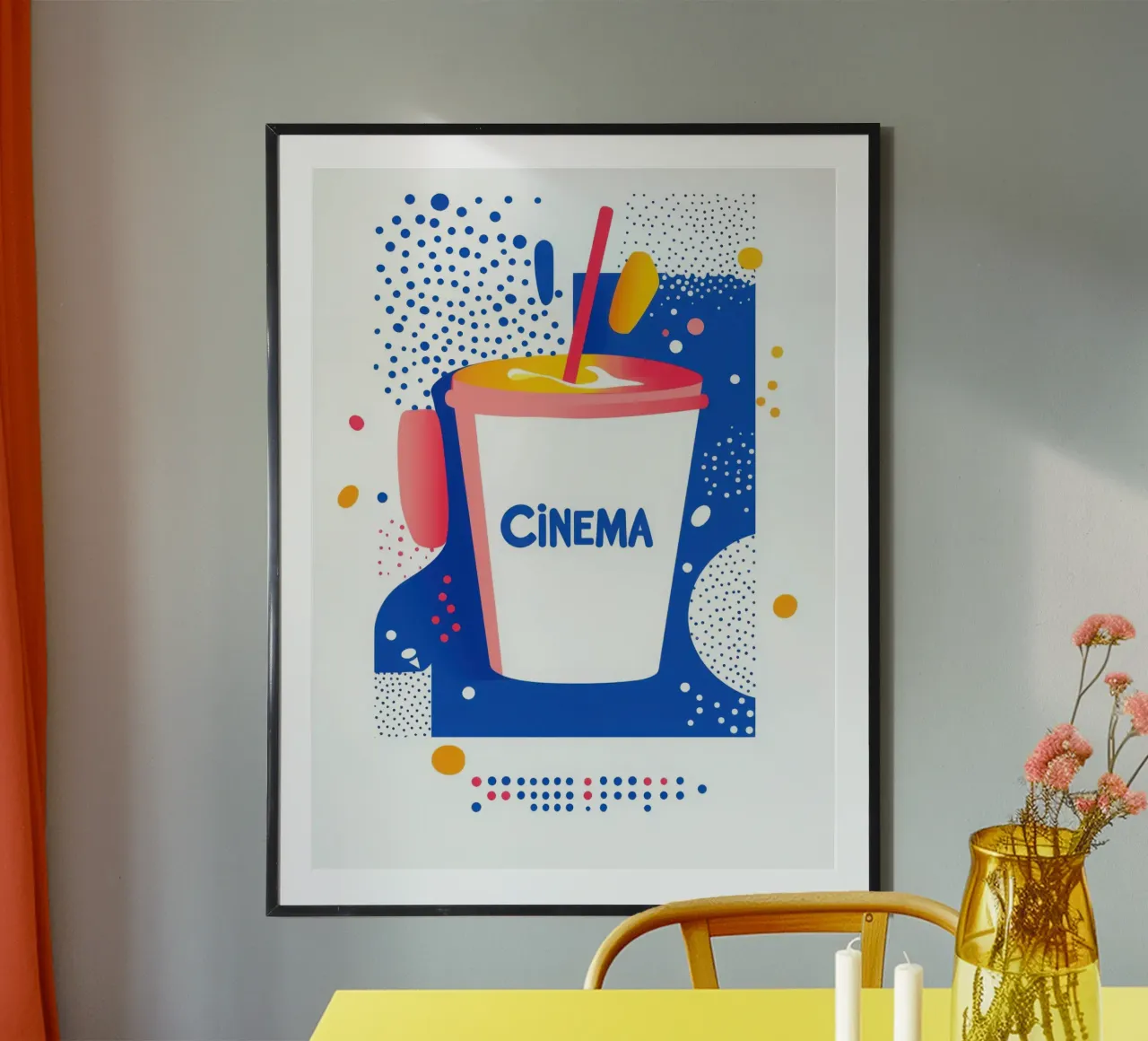 Cinéma poster da Art Typo Essentiel