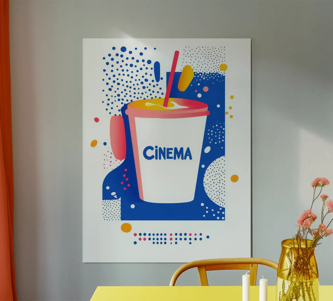 Cinéma poster da Art Typo Essentiel