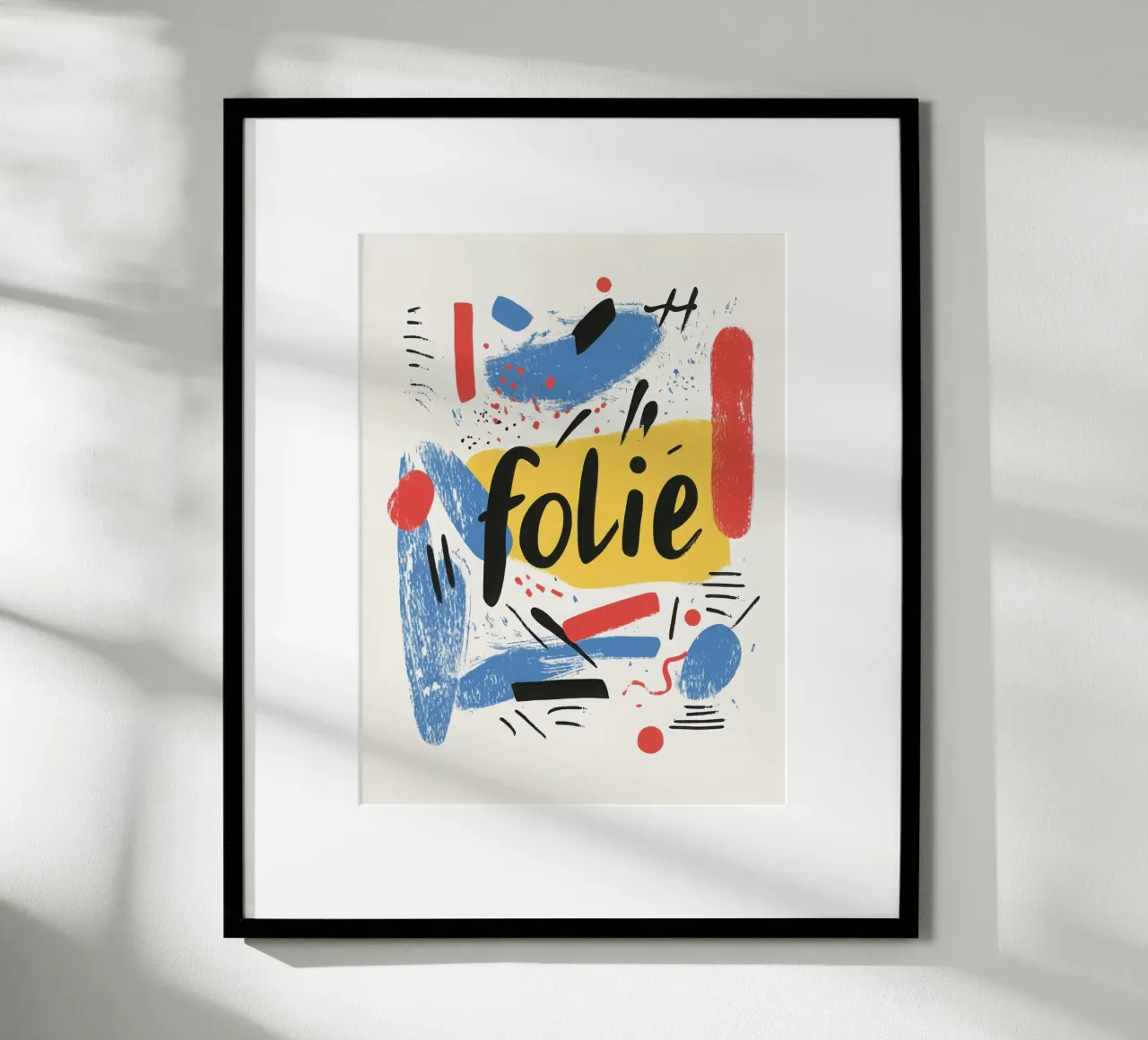 Folie poster da Art Typo Essentiel