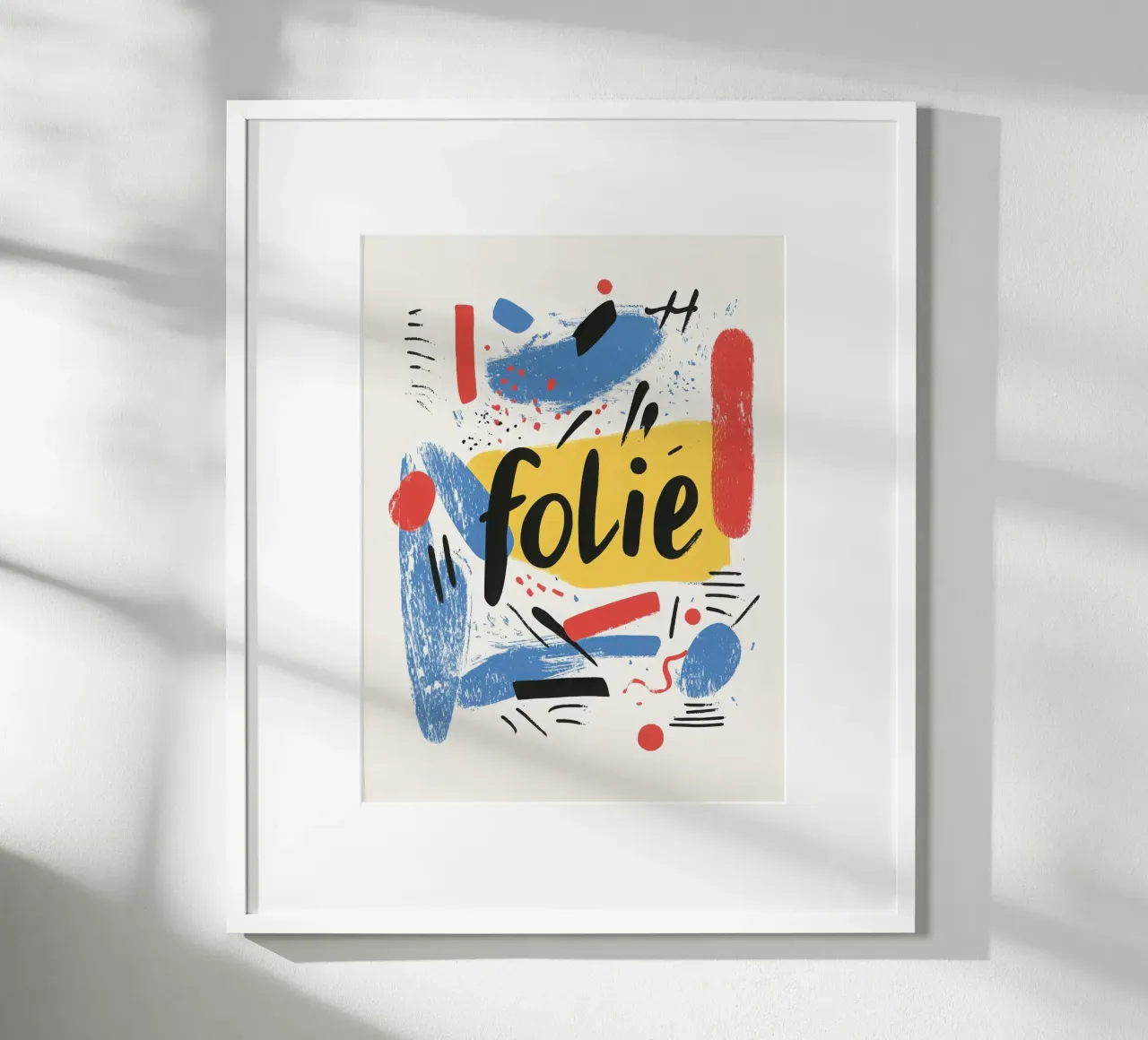 Folie poster da Art Typo Essentiel