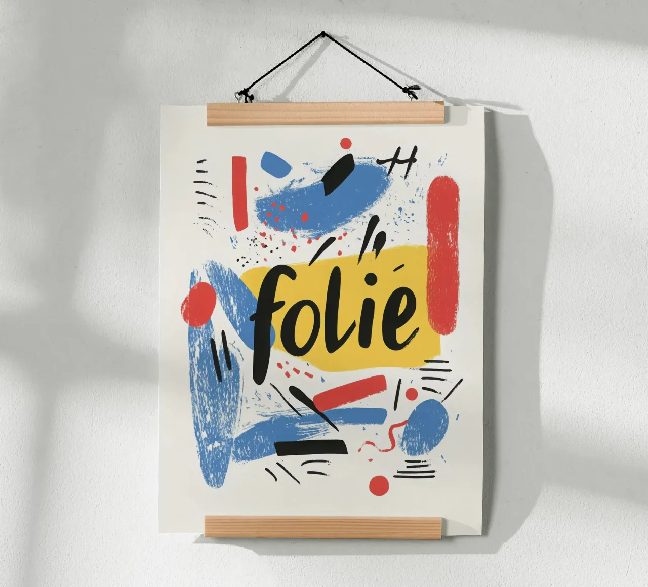 Folie poster da Art Typo Essentiel