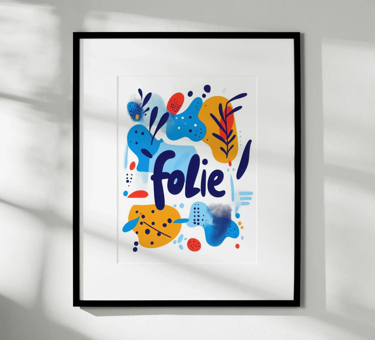 Folie - 2 Poster von Art Typo Essentiel