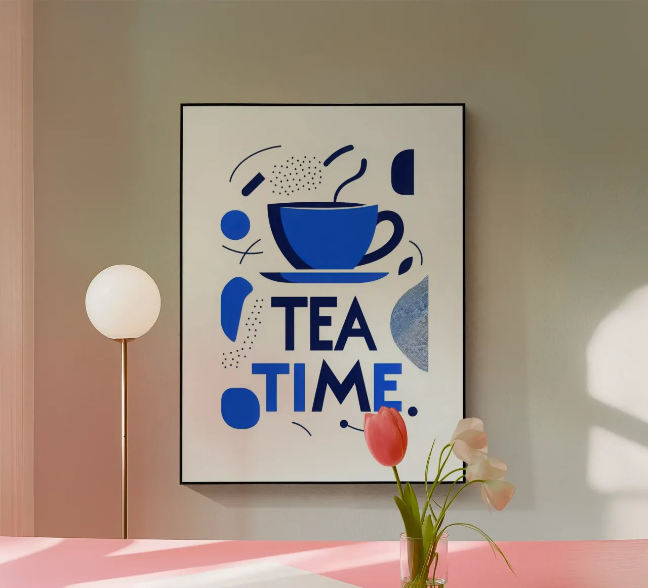Tea time plexiglass da Art Typo Essentiel