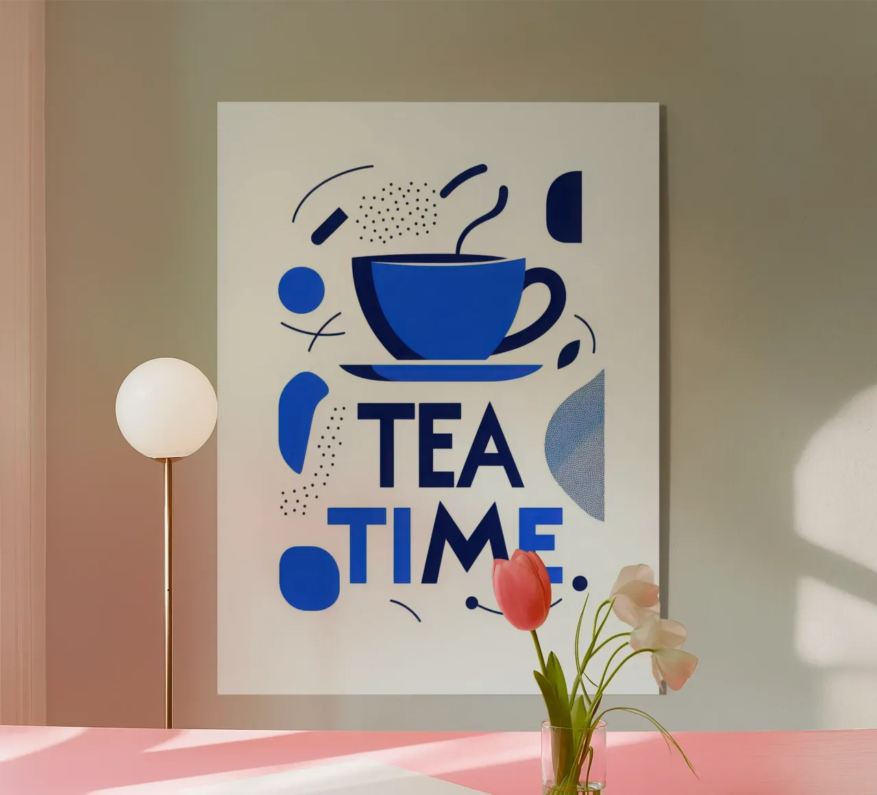 Tea time plexiglass da Art Typo Essentiel