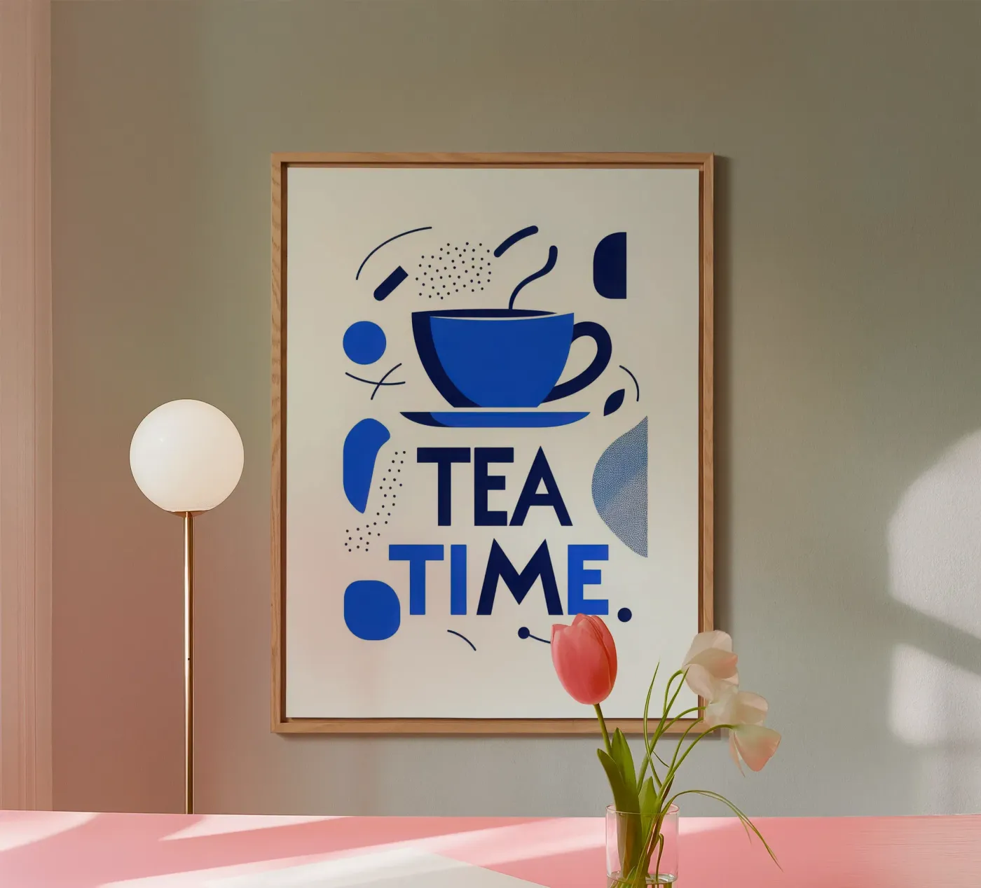 Tea time forex plate by Art Typo Essentiel
