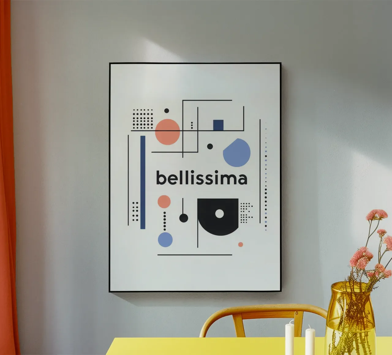 Bellissima plexiglass da Art Typo Essentiel