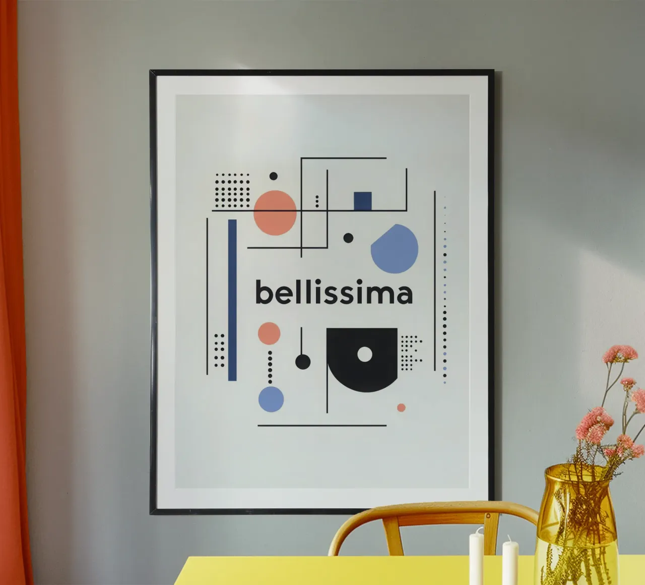 Bellissima poster da Art Typo Essentiel