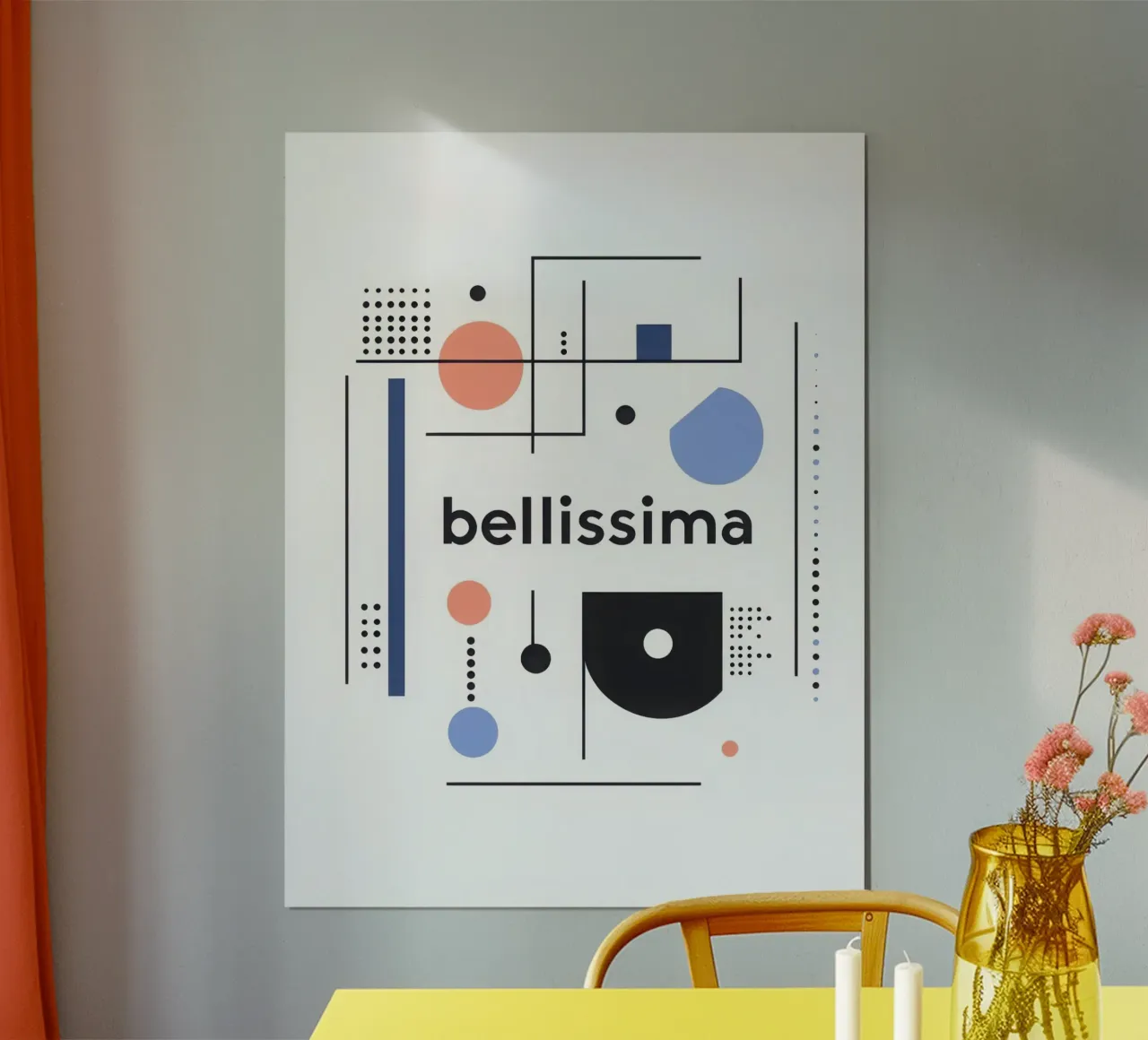Bellissima poster da Art Typo Essentiel