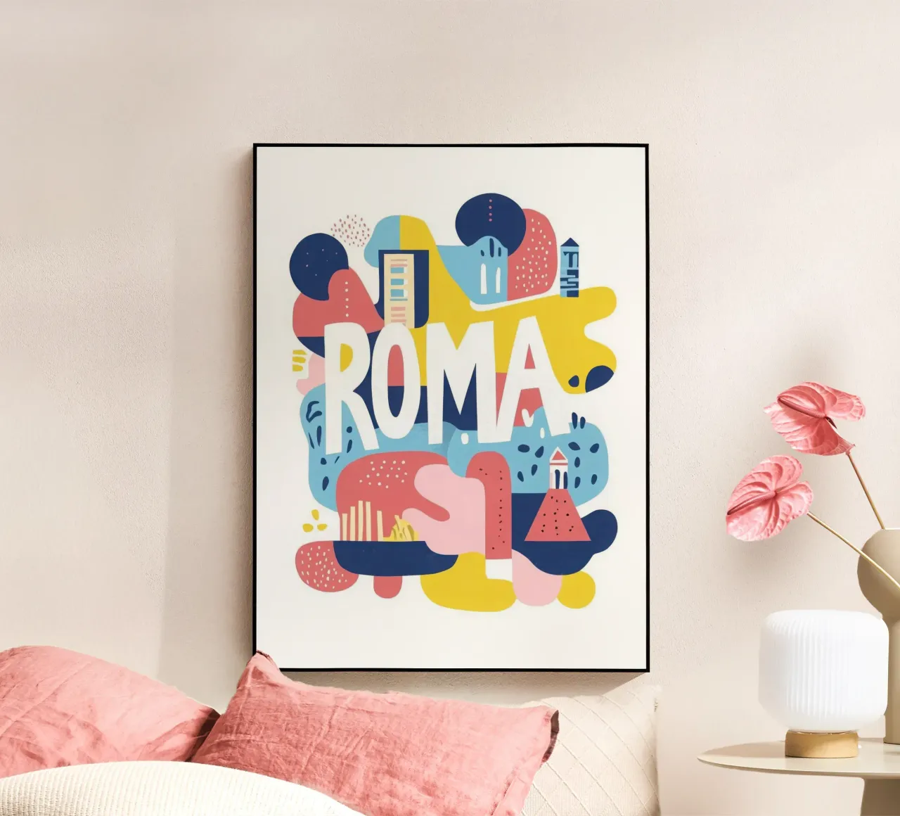 Roma acrylic glass by Art Typo Essentiel