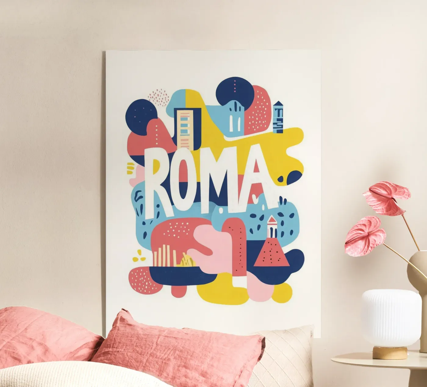 Roma Acryl-Glas von Art Typo Essentiel