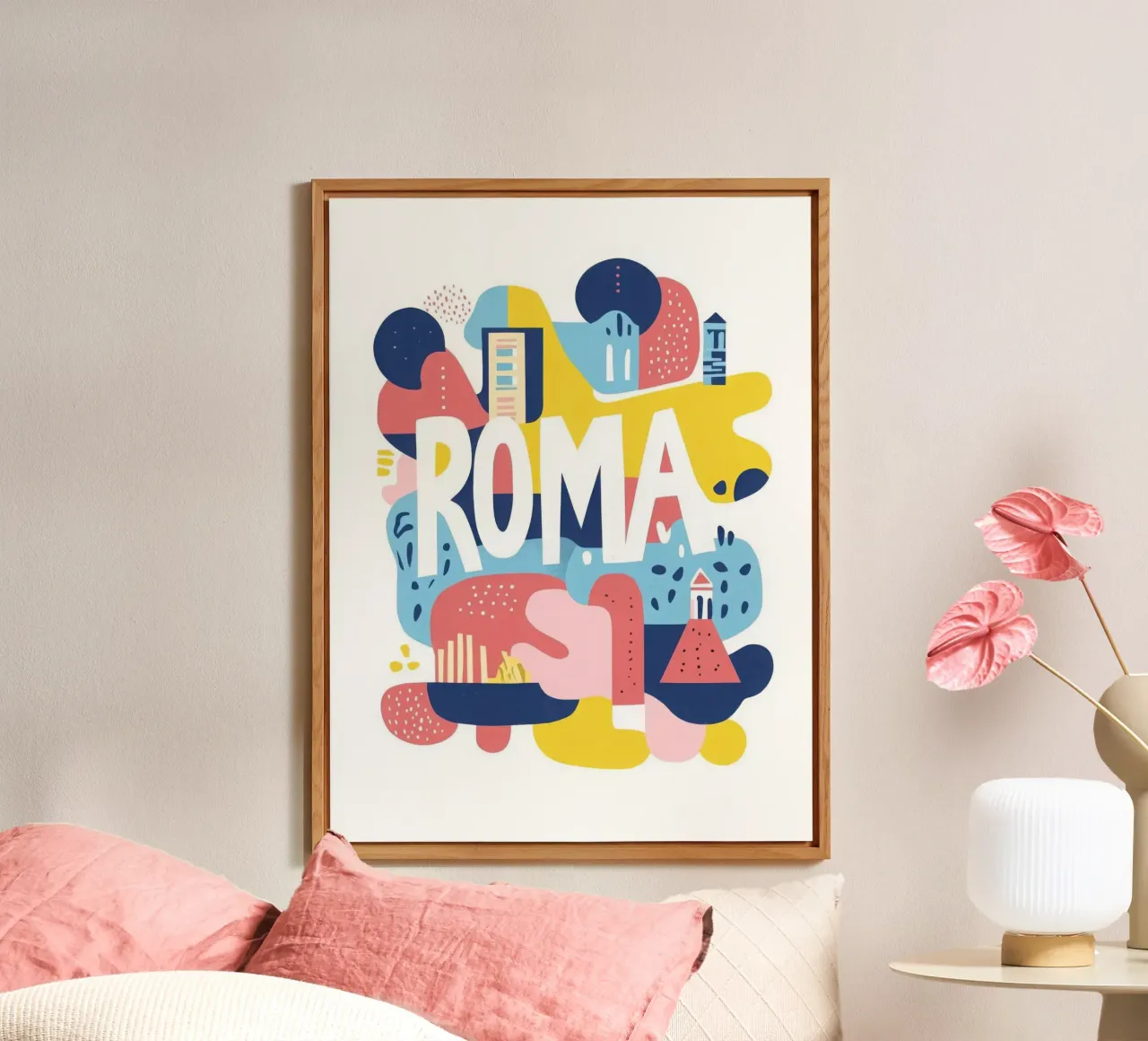 Roma forex plate by Art Typo Essentiel