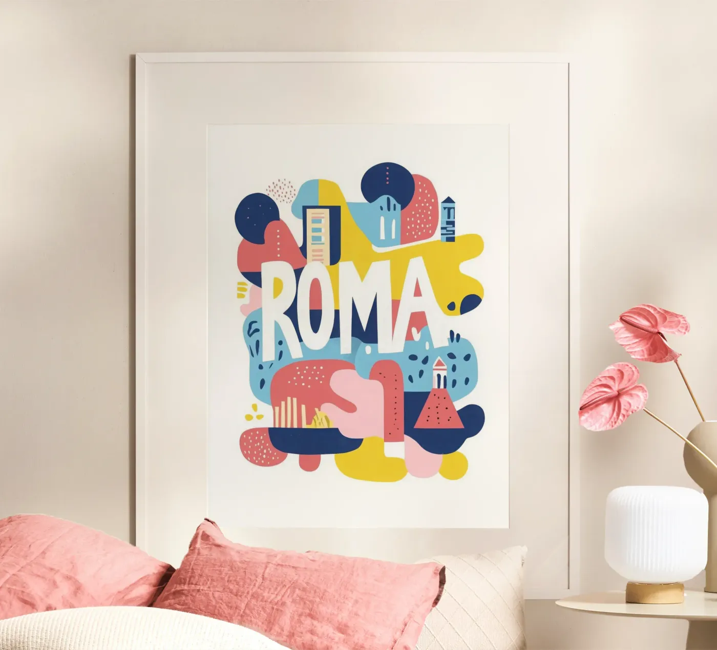 Roma poster de Art Typo Essentiel