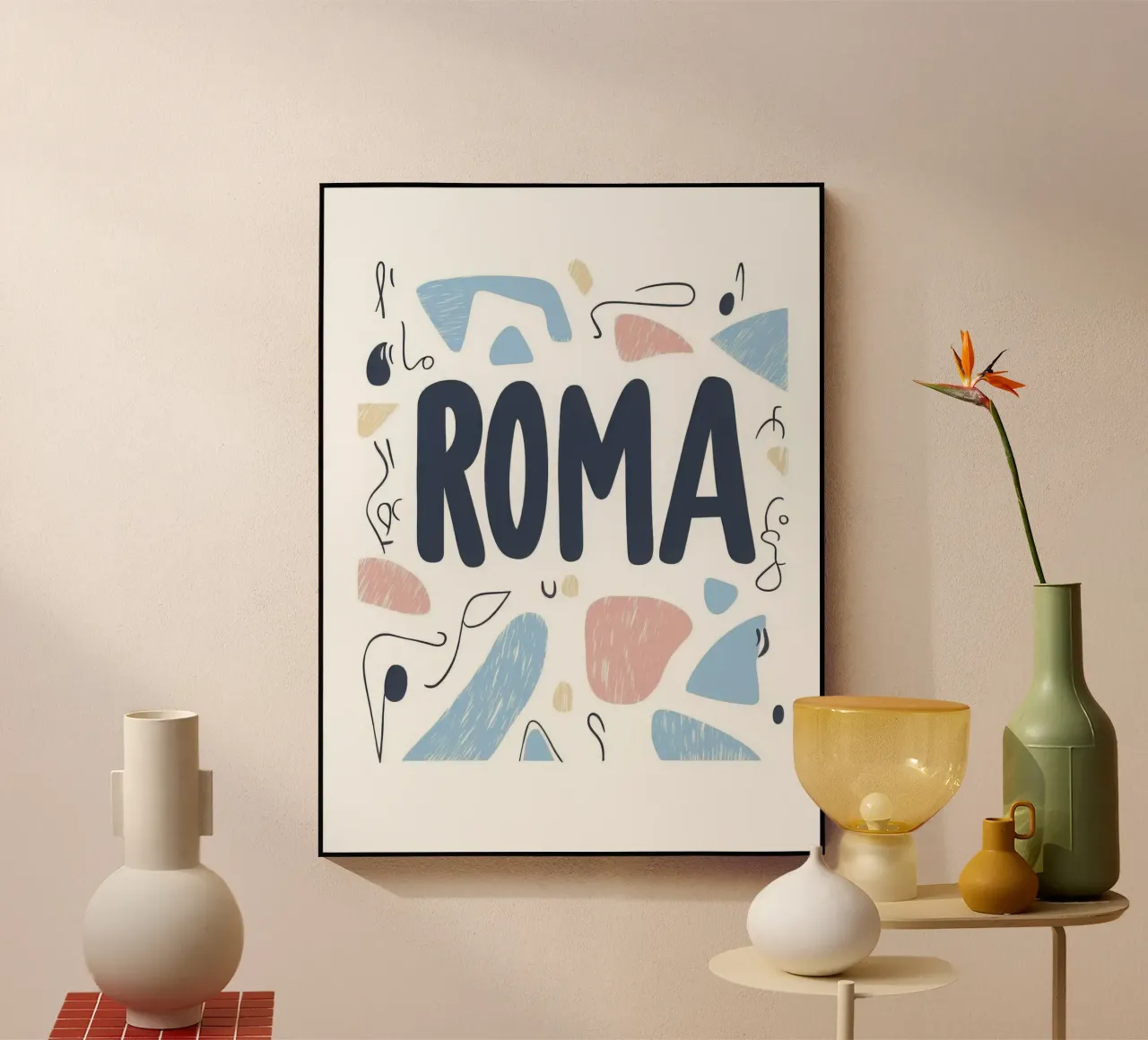 Roma - 2 plexiglass da Art Typo Essentiel