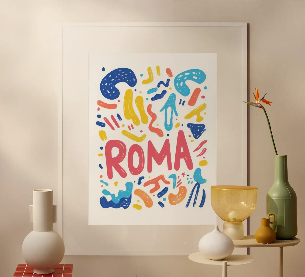 Roma - 4 poster da Art Typo Essentiel