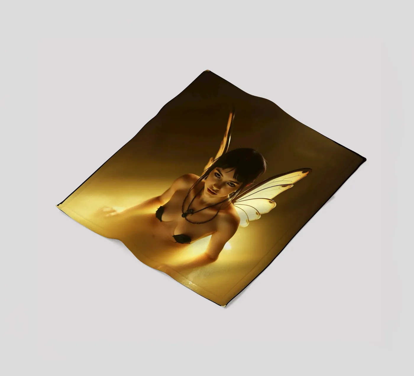 bathing fairy Fleecedecke von nomad