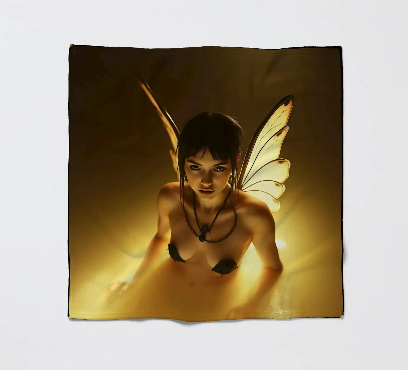 bathing fairy Fleecedecke von nomad