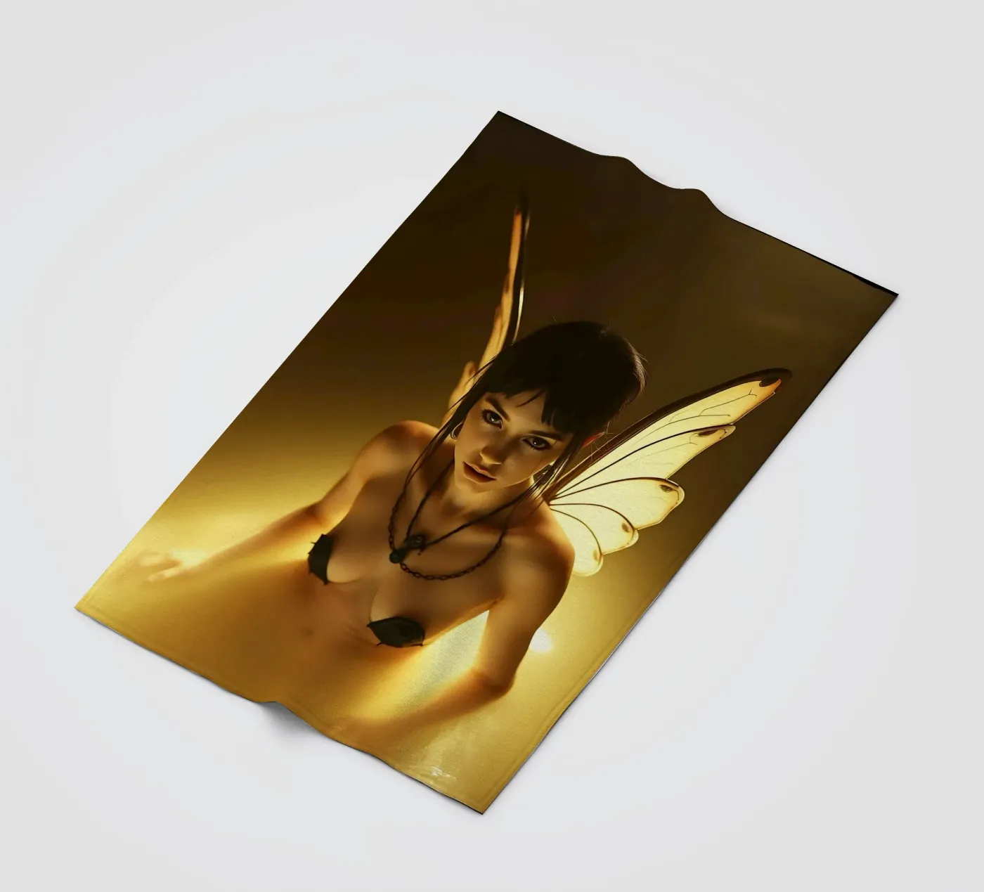 bathing fairy Fleecedecke von nomad