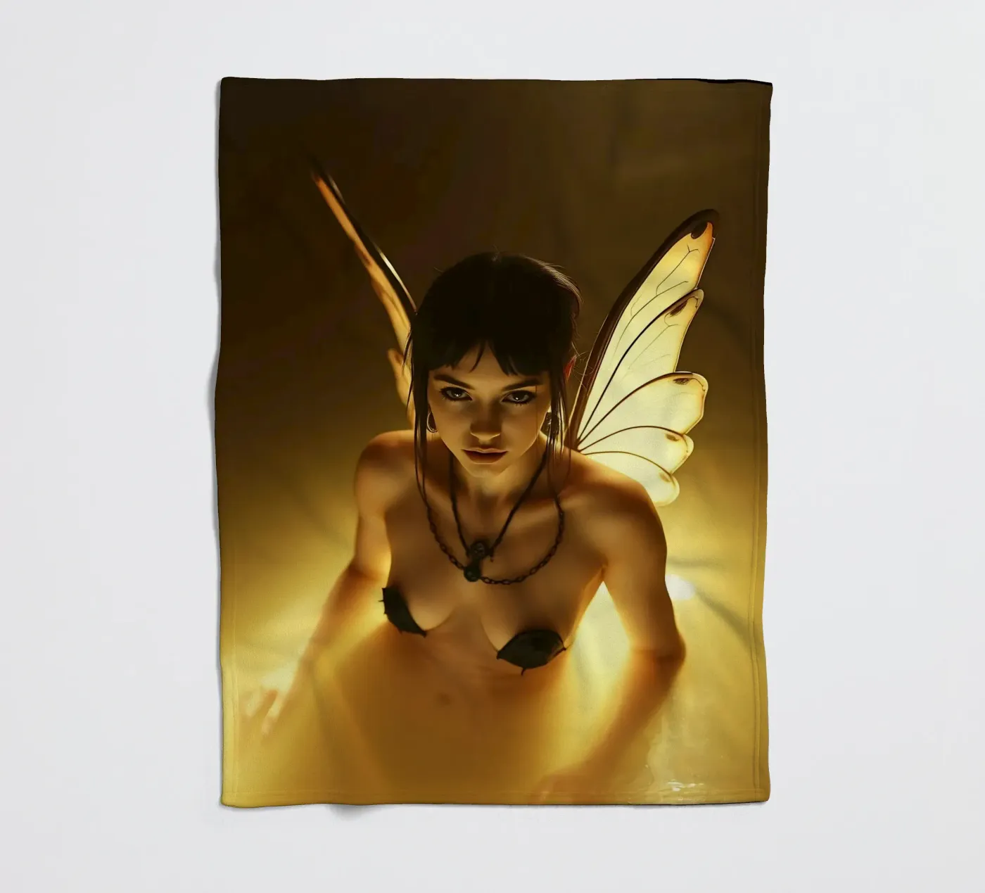 bathing fairy Fleecedecke von nomad