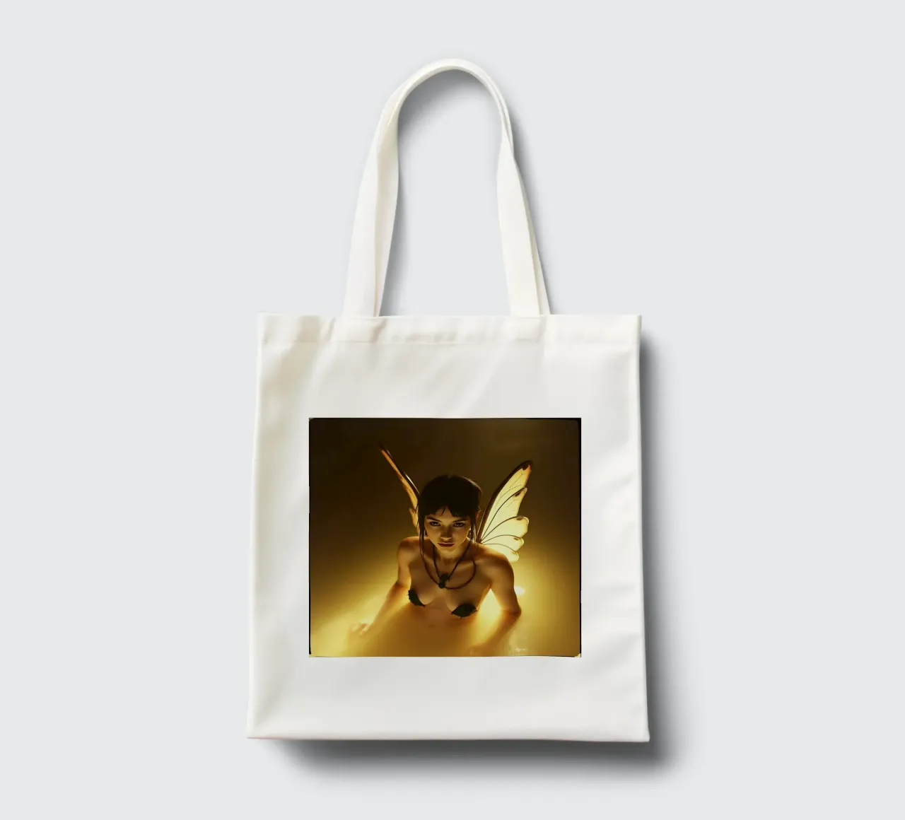 bathing fairy tote bag by nomad