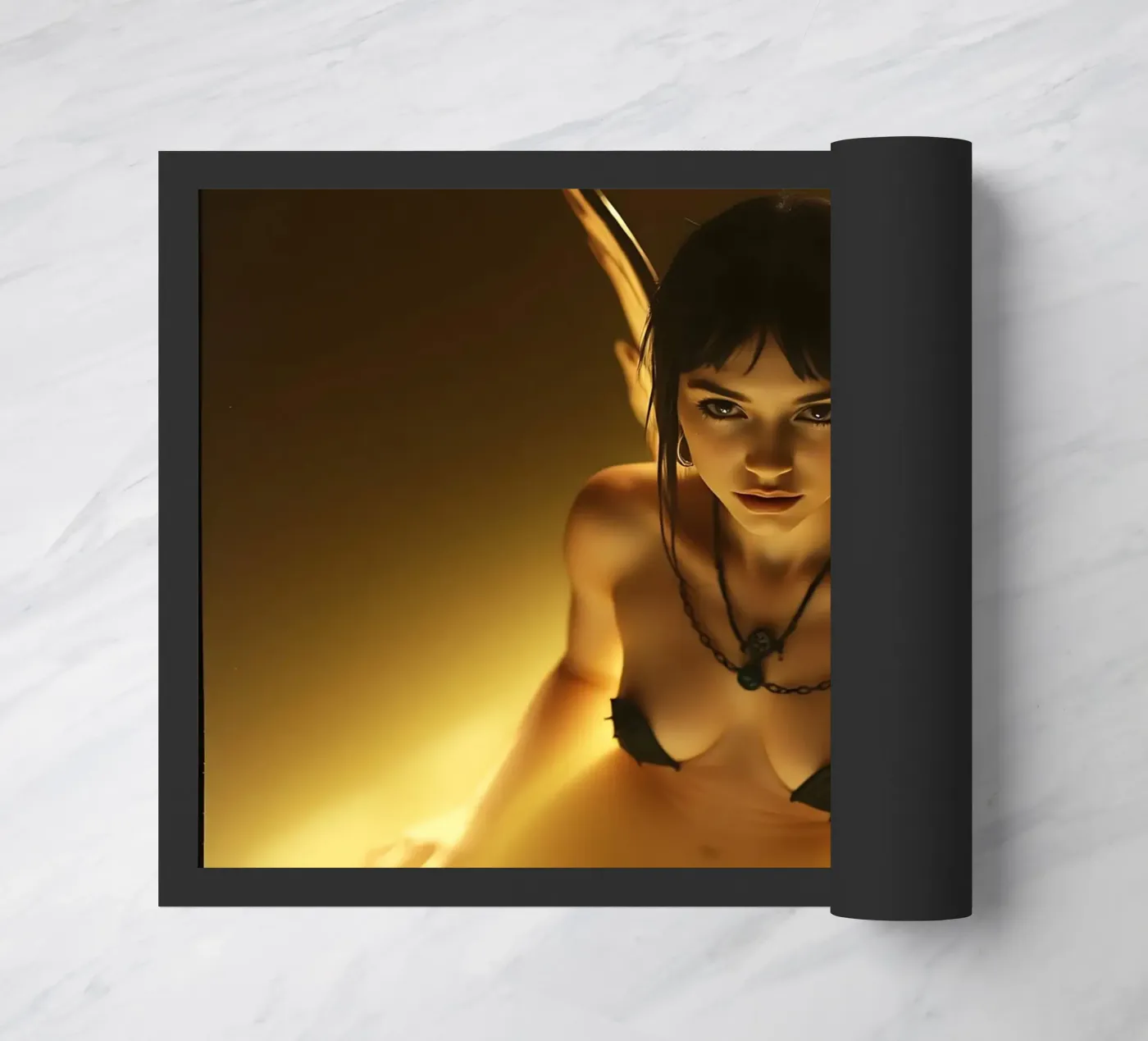 bathing fairy Fußmatte von nomad