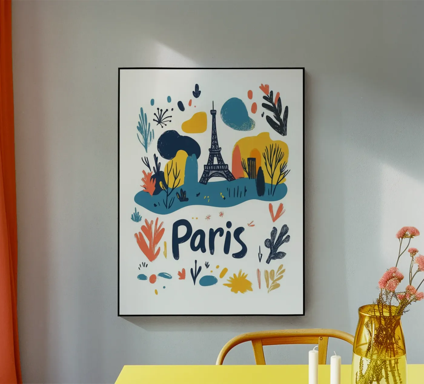 Paris - 3 plexiglas de Art Typo Essentiel