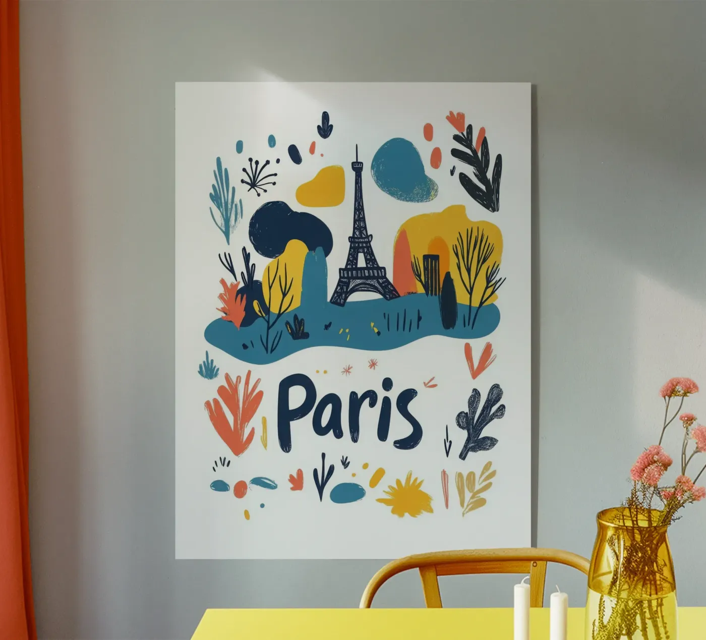 Paris - 3 plexiglas de Art Typo Essentiel