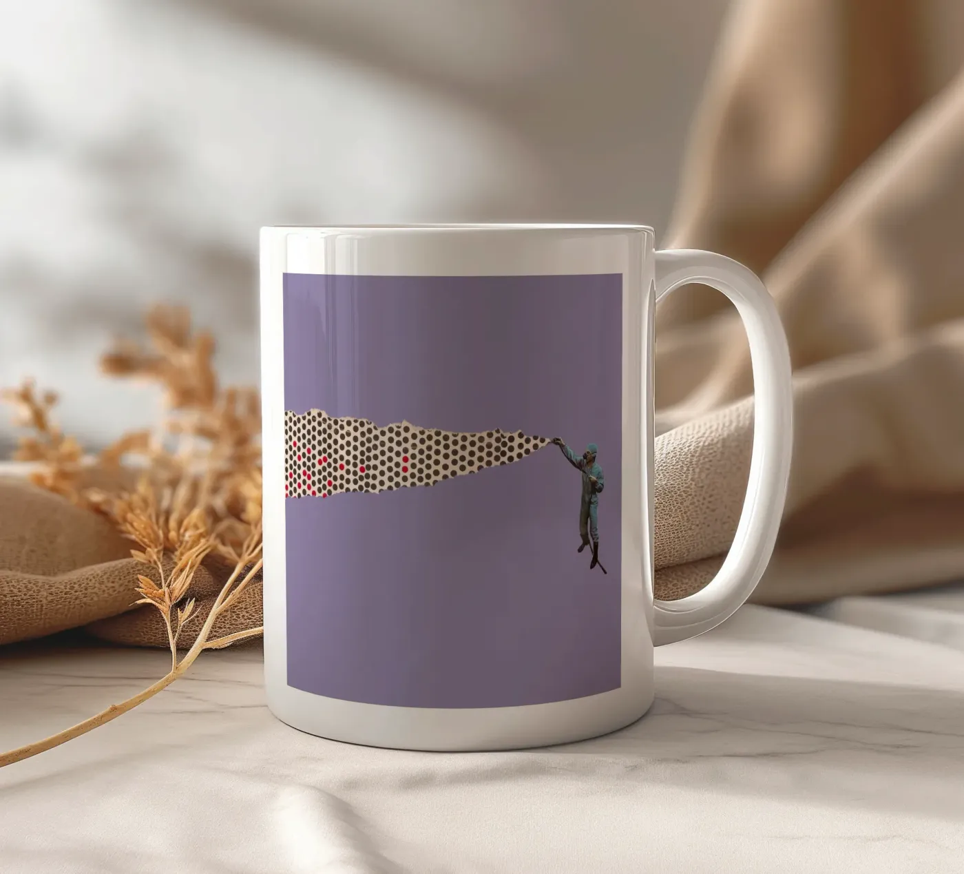 Pulverize tazza in ceramica da Carlos Quitério