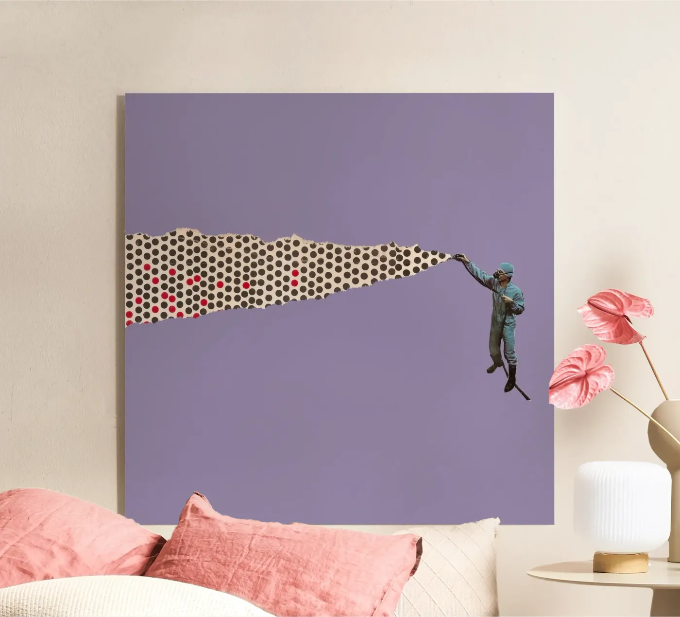 Pulverize plexiglass da Carlos Quitério