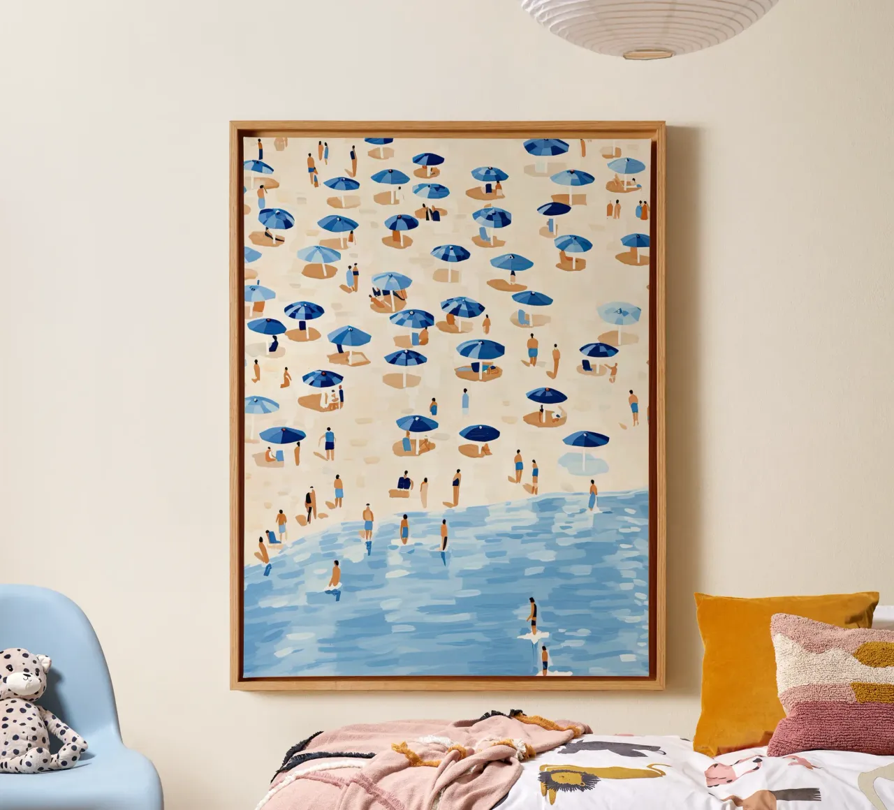 Brezza oceanica tela con Cornice a cassetta da DaarbyN