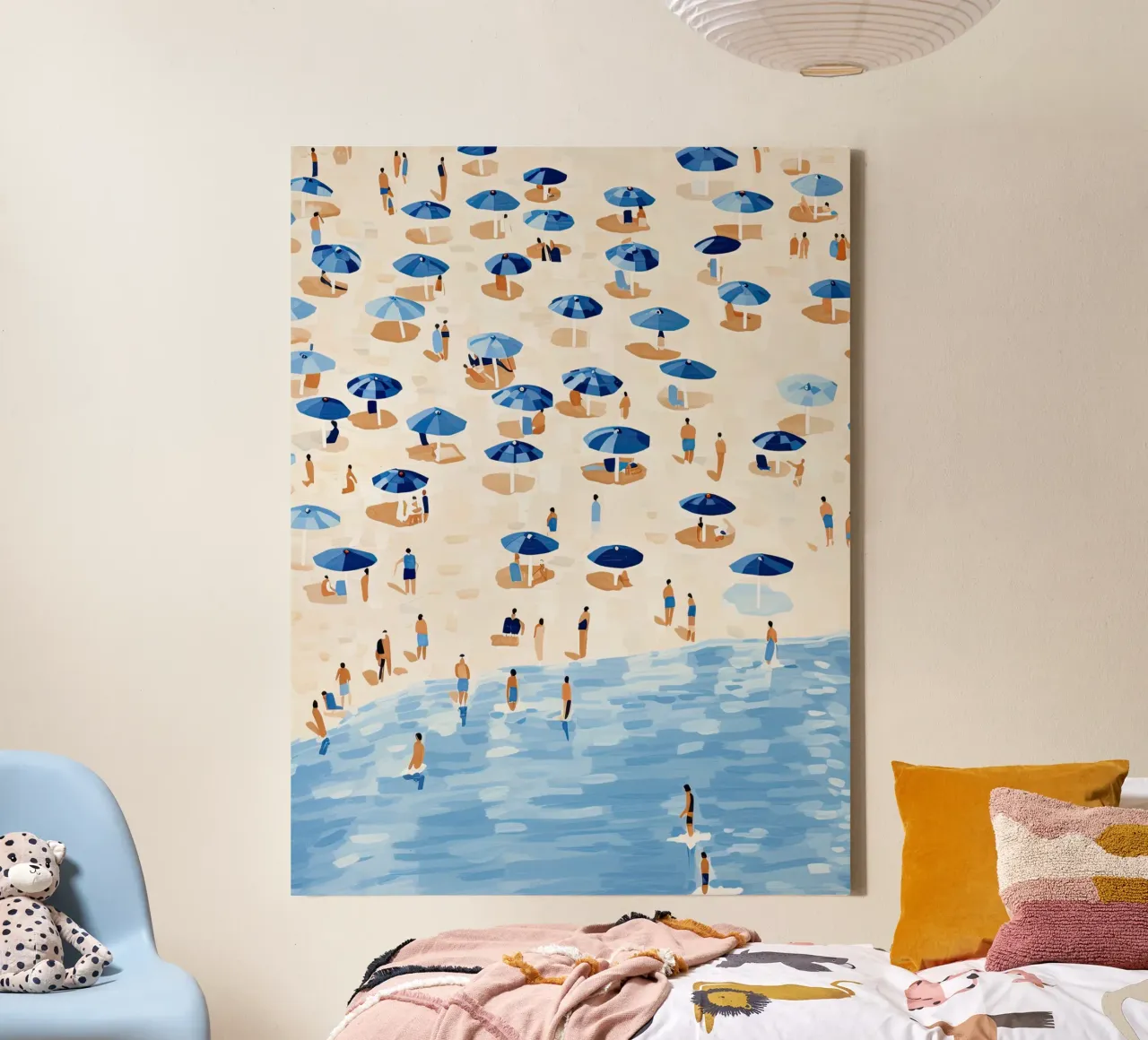 Brezza oceanica tela con Cornice a cassetta da DaarbyN