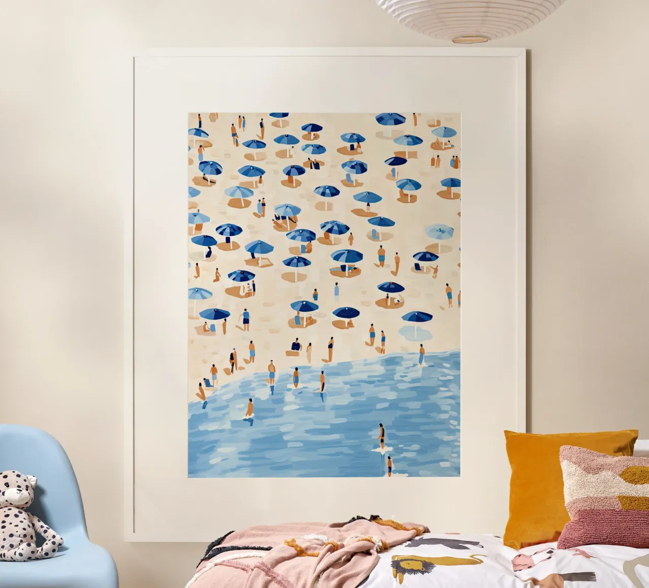 Brezza oceanica poster con telaio in alluminio da DaarbyN