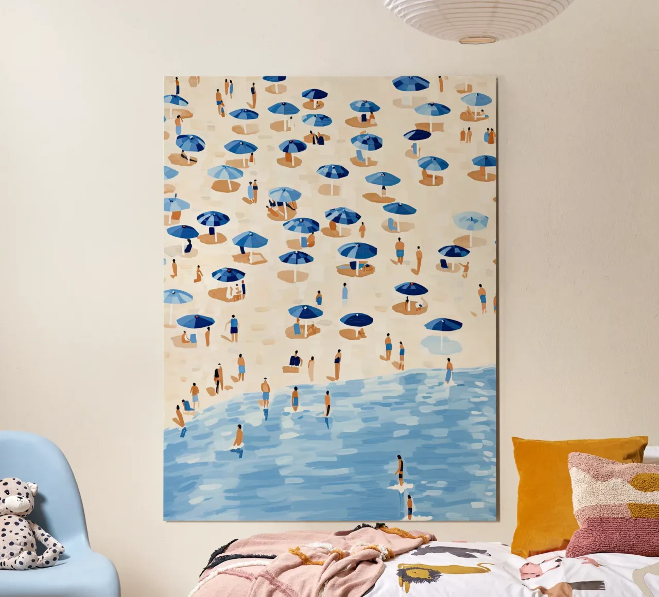 Brezza oceanica poster con telaio in alluminio da DaarbyN