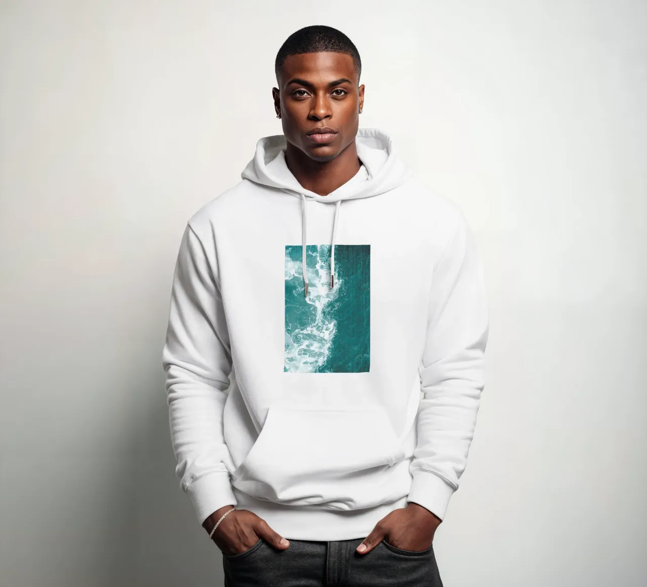 Print 205 felpa con cappuccio da Lila & Lola