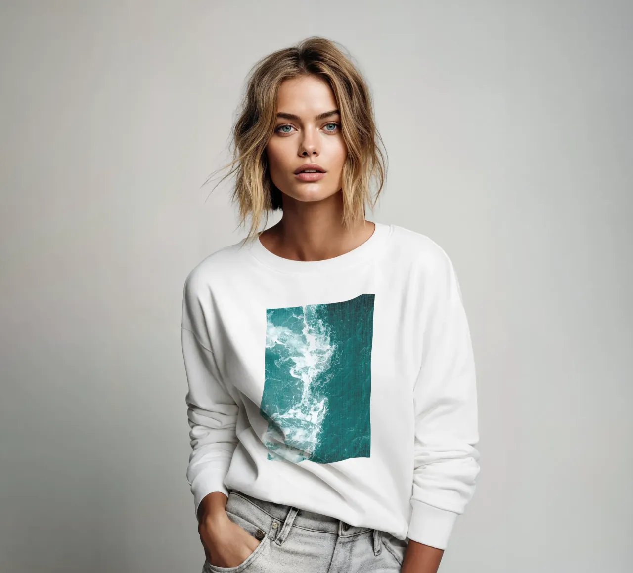 Print 205 sweatshirt by Lila & Lola