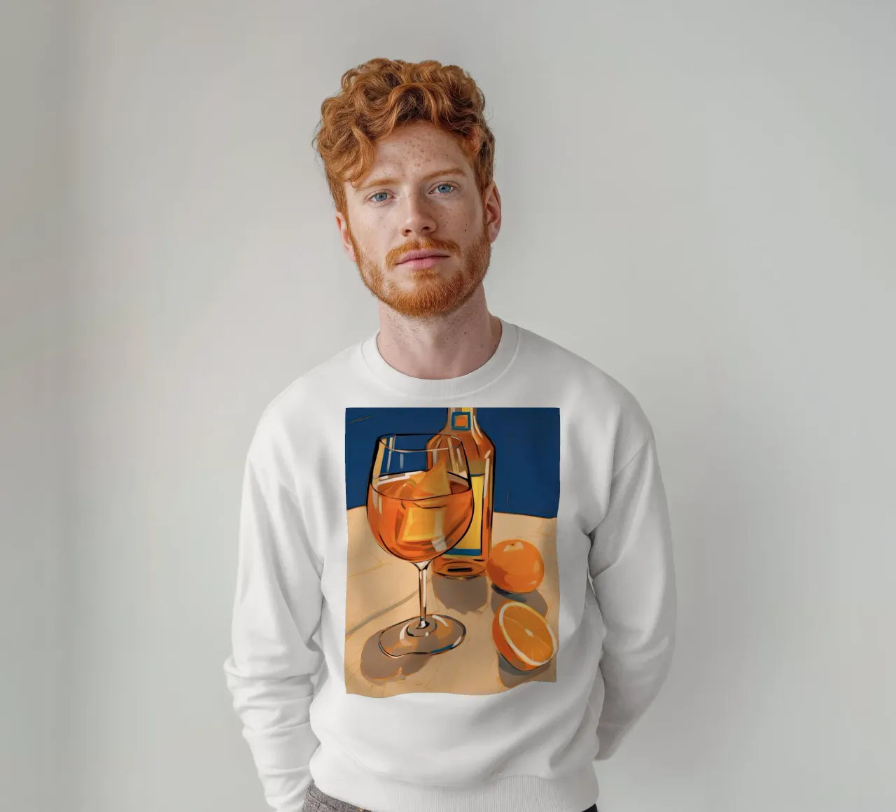 Aperol Vibes felpa da DaarbyN