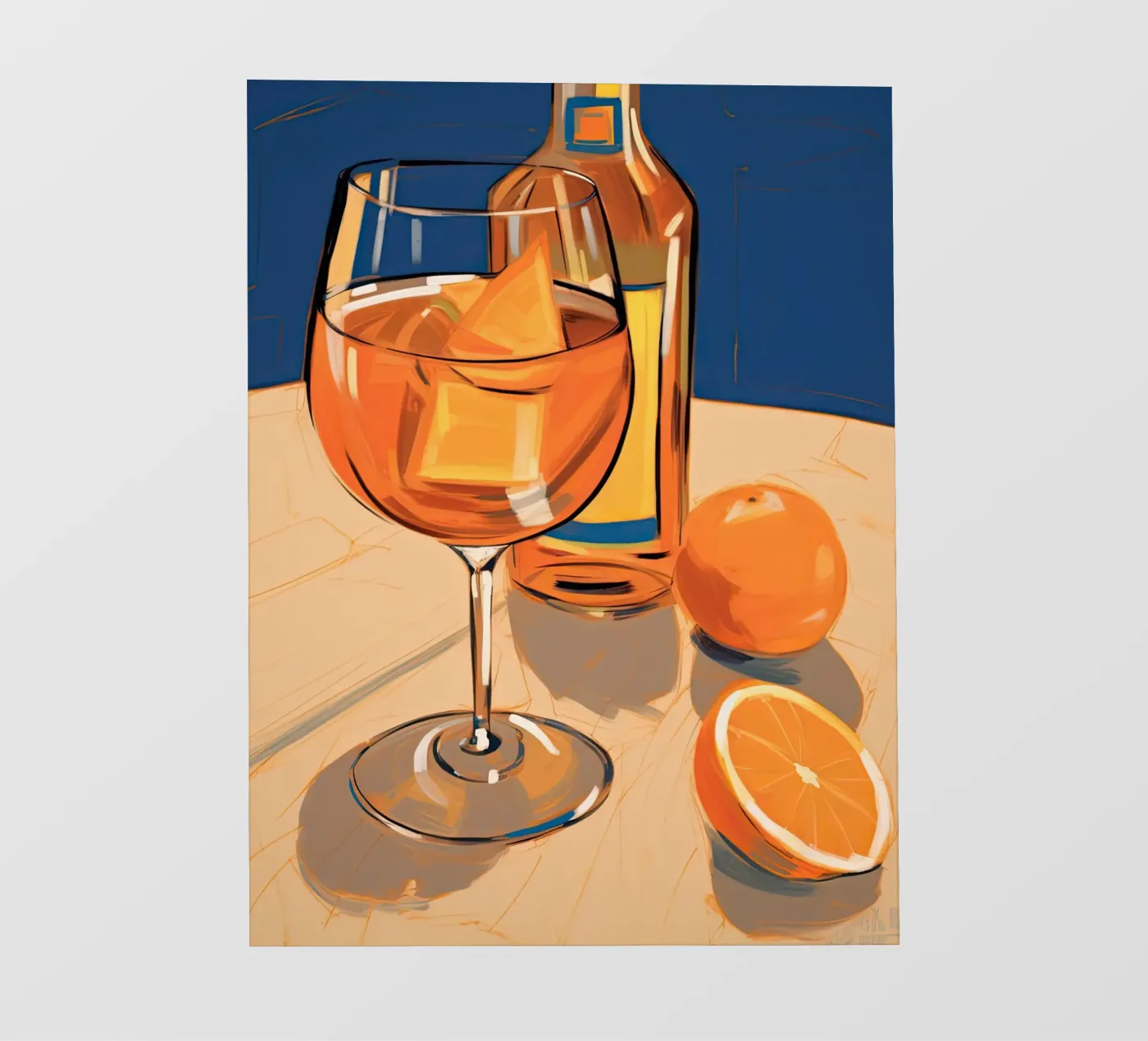 Aperol Vibes fotobehang van DaarbyN