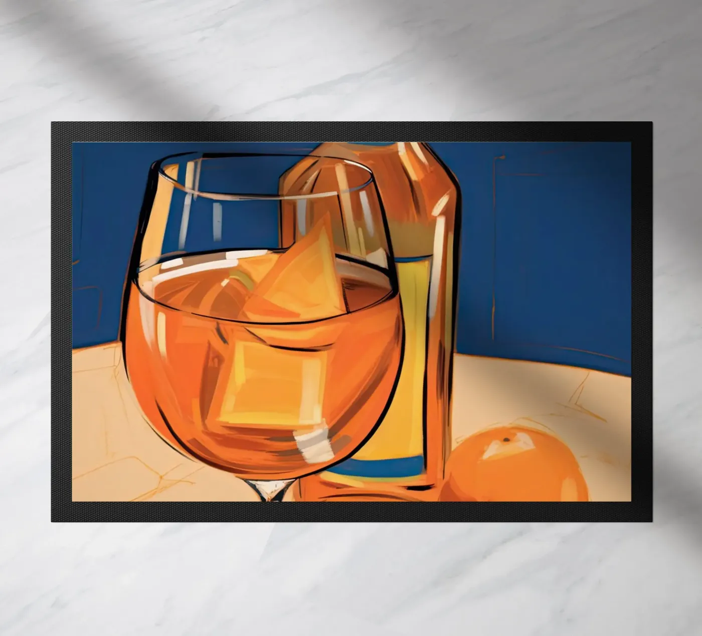 Aperol Vibes Fußmatte von DaarbyN