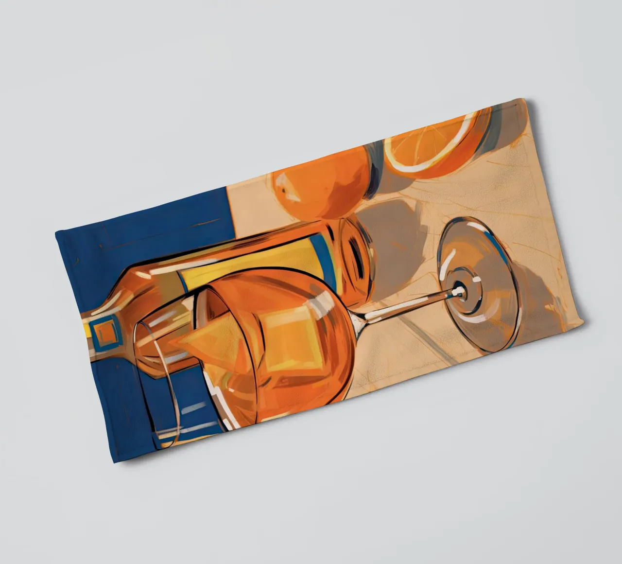 Aperol Vibes asciugamano da bagno da DaarbyN