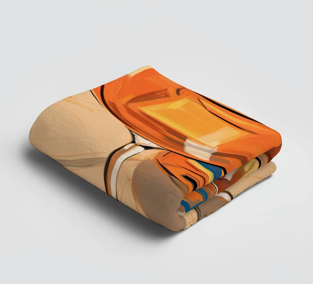 Aperol Vibes asciugamano da bagno da DaarbyN