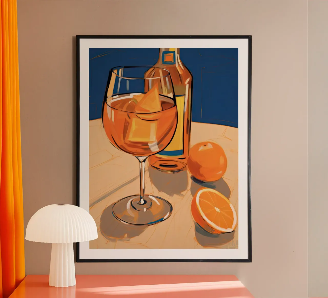 Aperol Vibes carta hahnemühle da DaarbyN