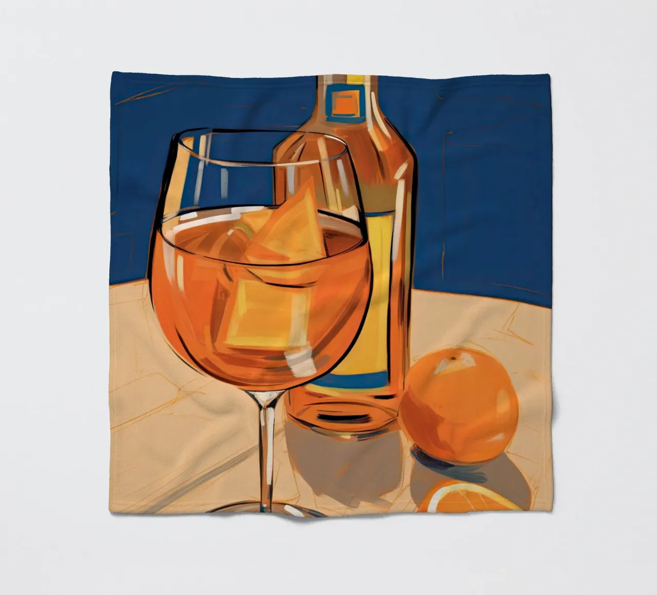 Aperol Vibes coperta in pile da DaarbyN