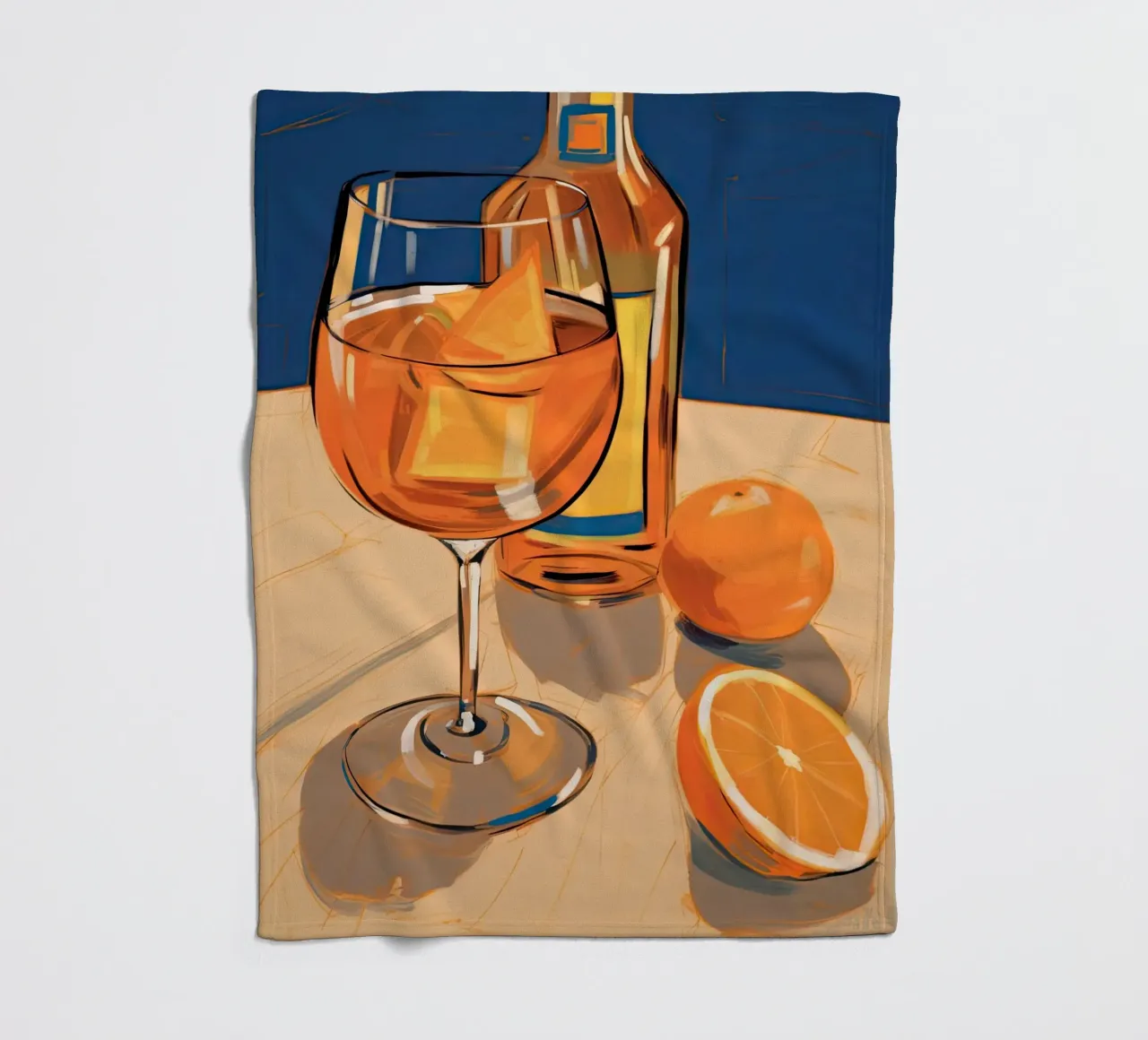 Aperol Vibes coperta in pile da DaarbyN