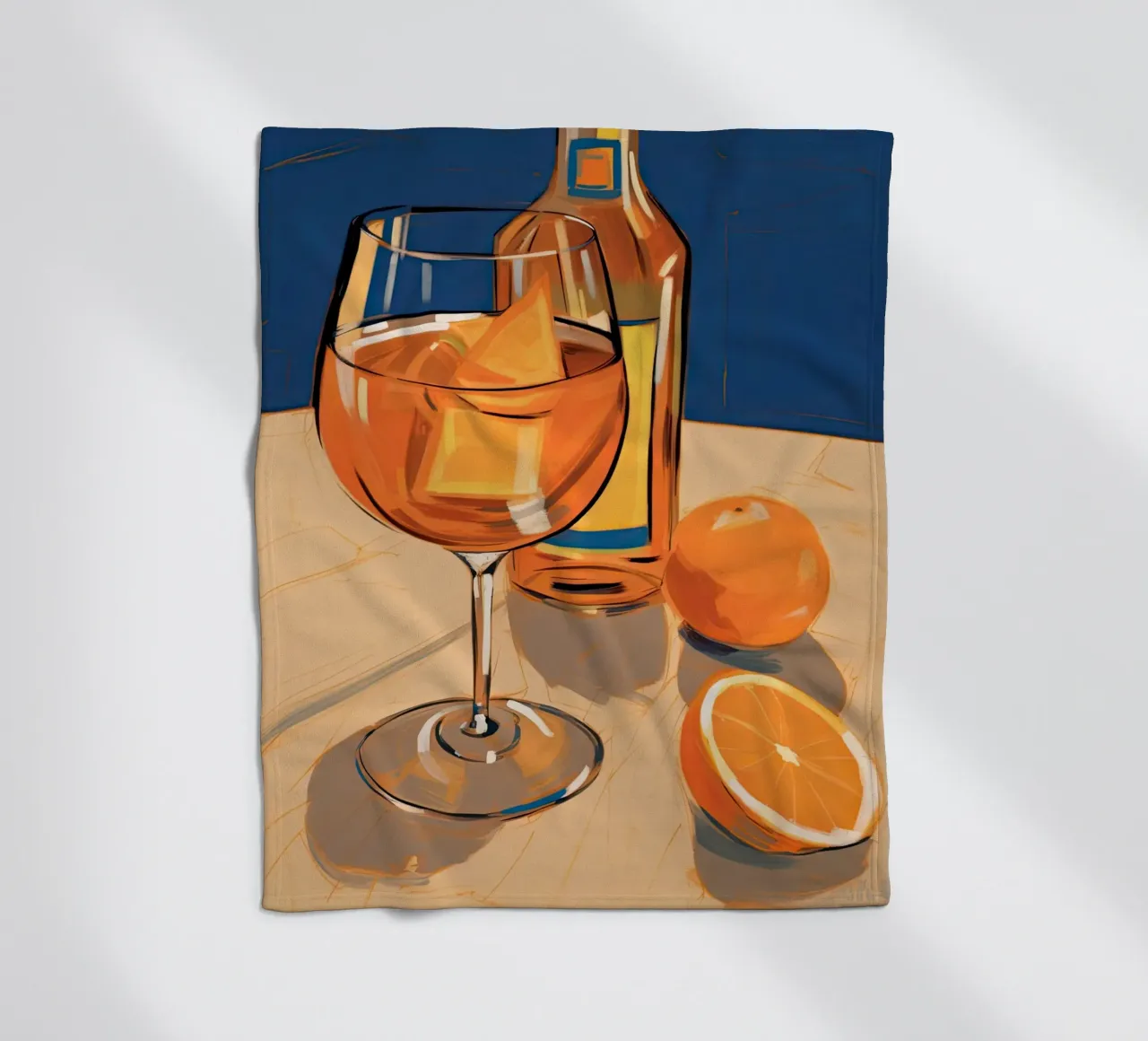 Aperol Vibes coperta in pile da DaarbyN