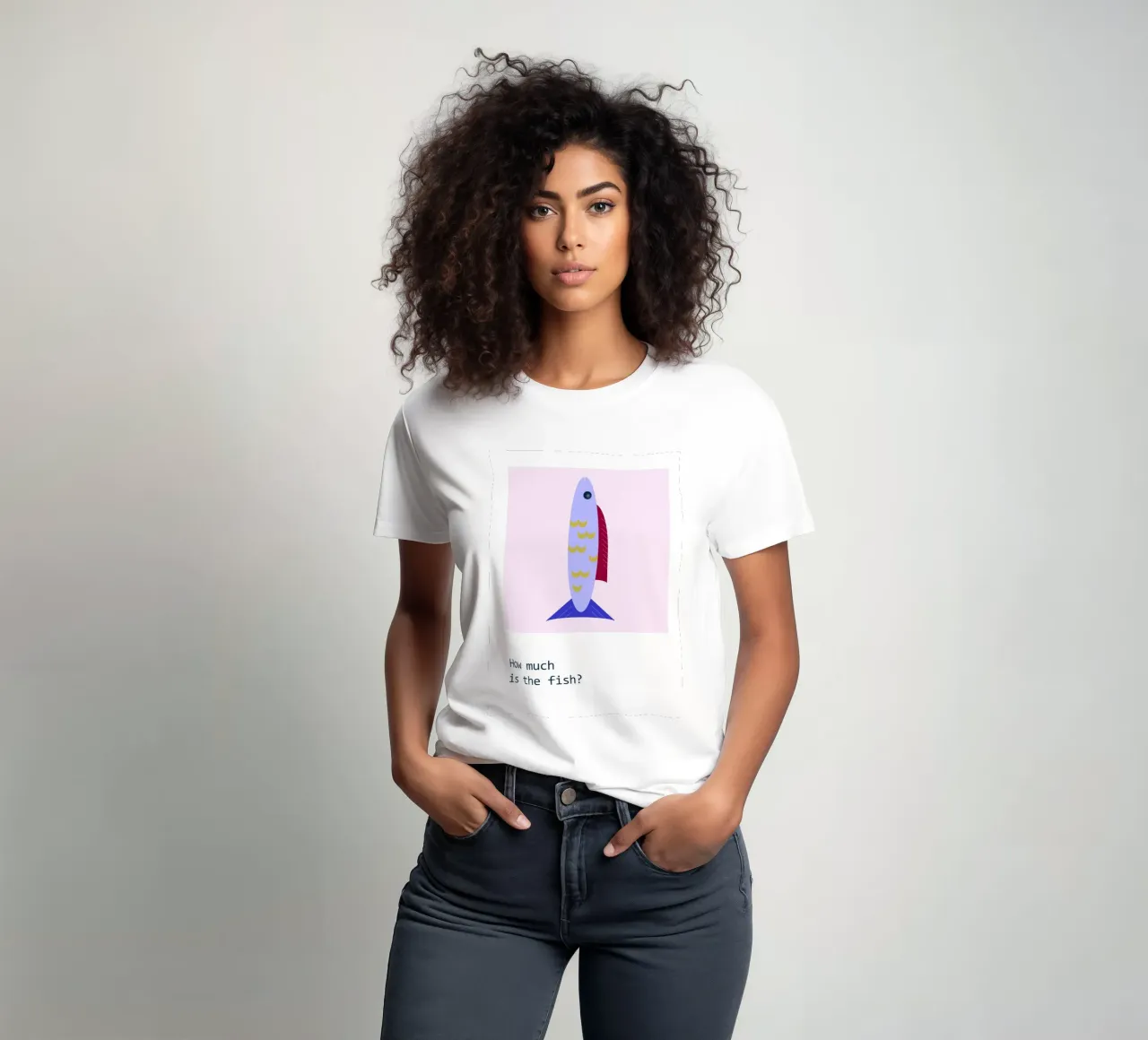 How much is the fish t-shirt da B Art