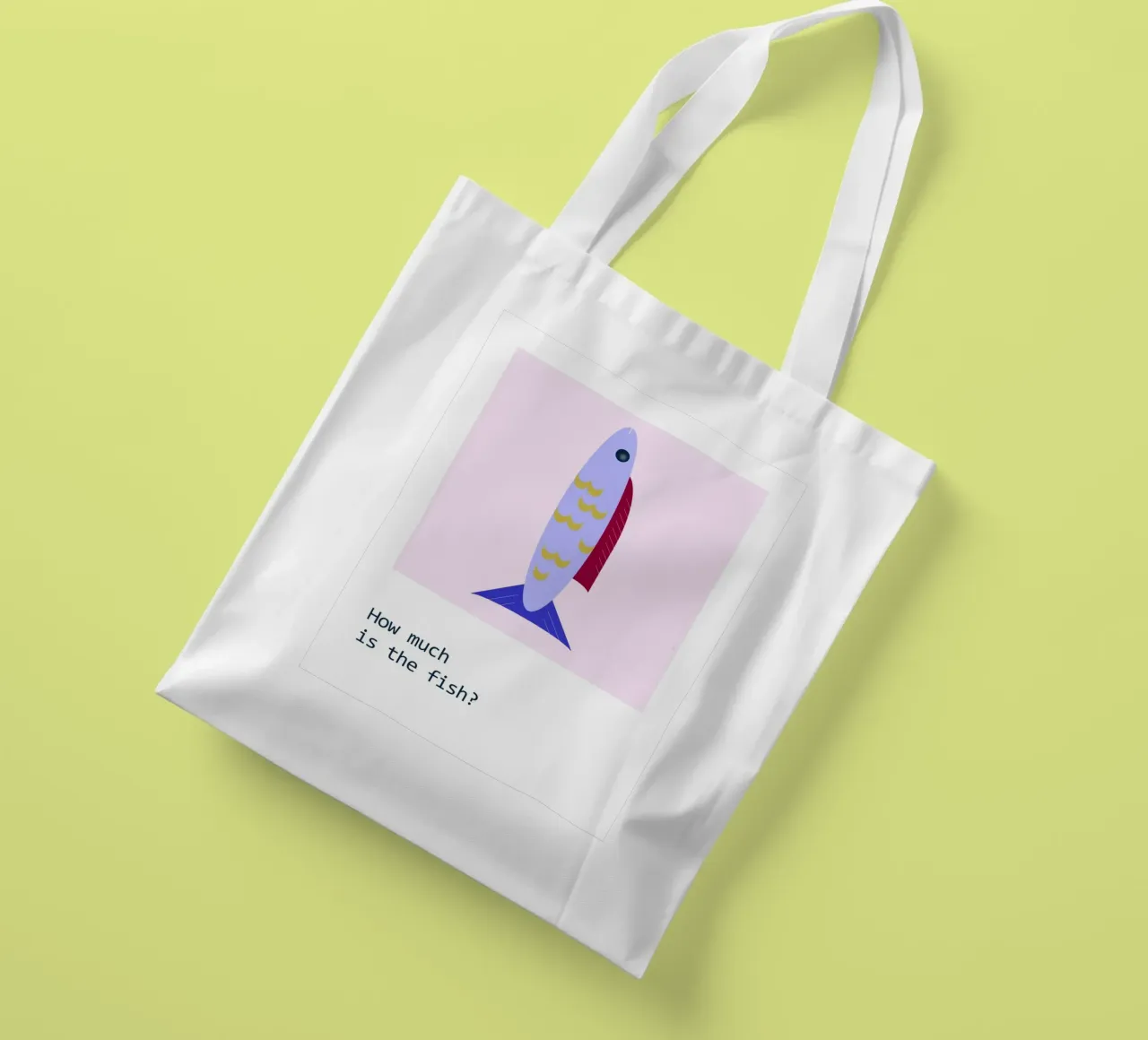 How much is the fish borsa in juta da B Art