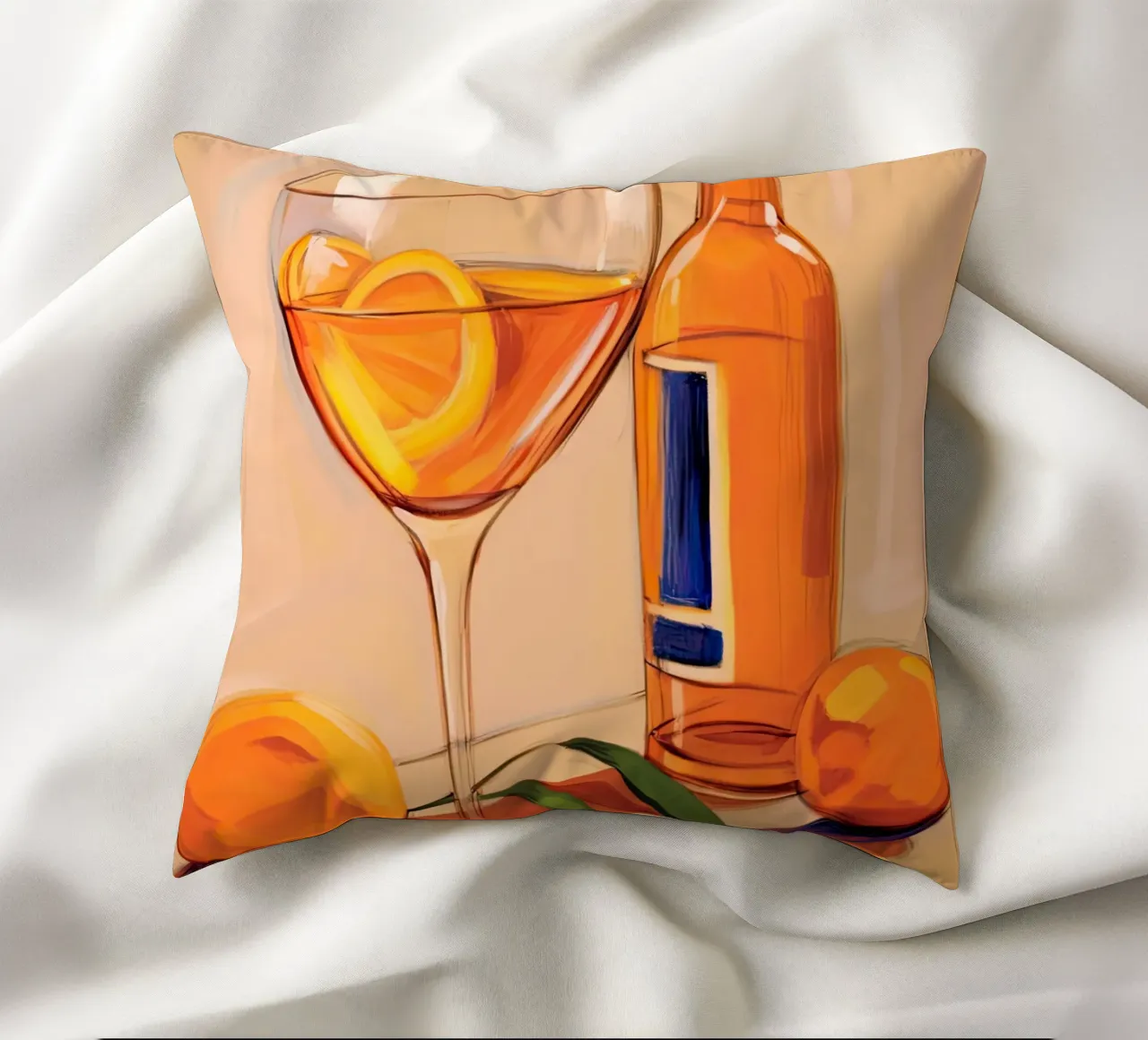 Aperol Spritz kussen van DaarbyN