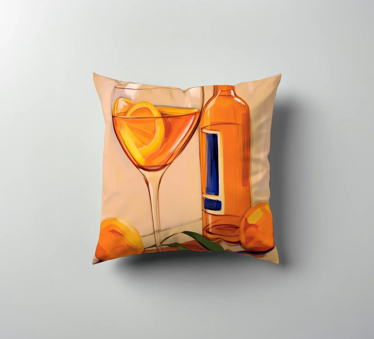 Aperol Spritz kussen van DaarbyN