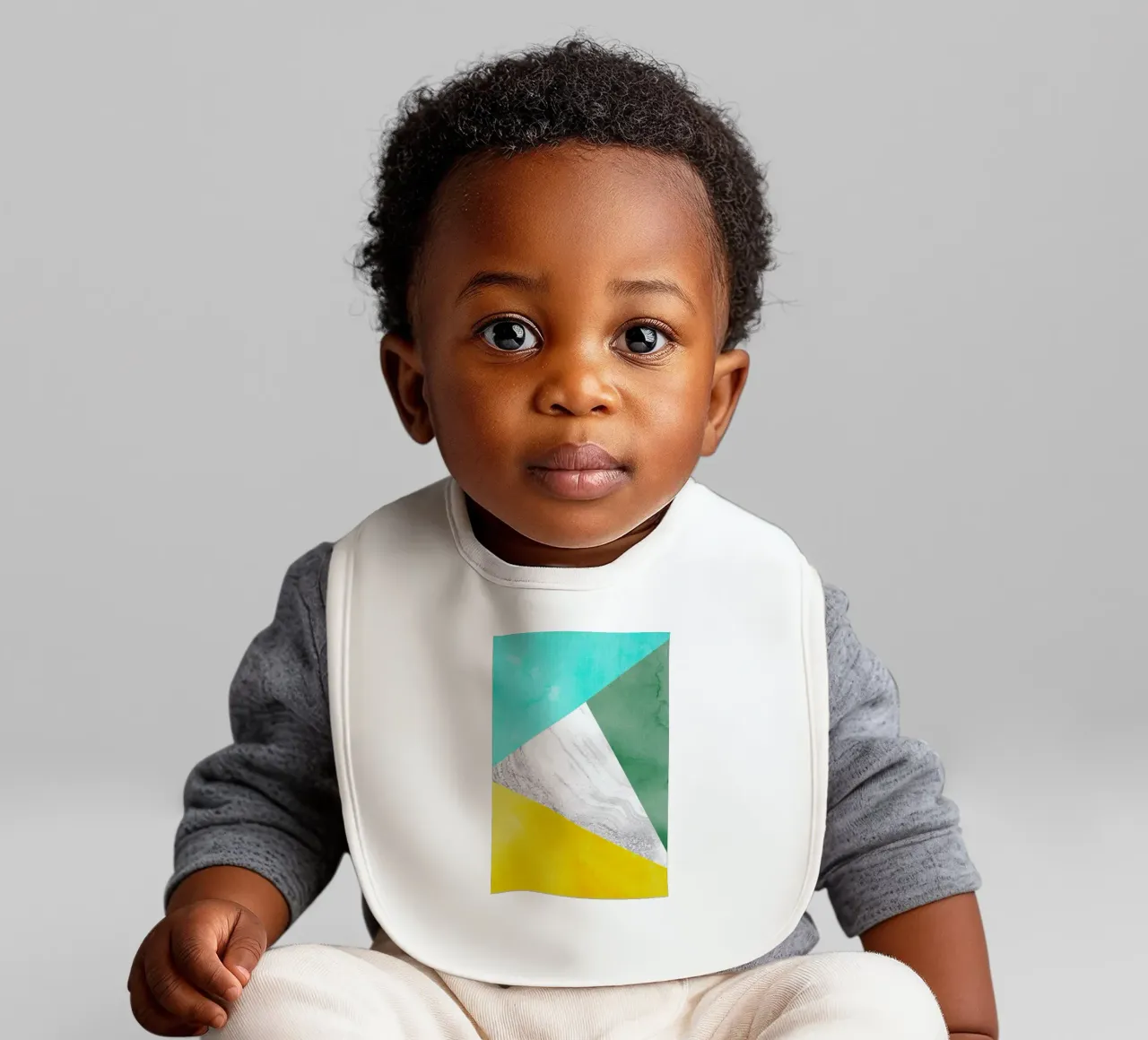 Print 08 baby slabbetje van Lila x Lola